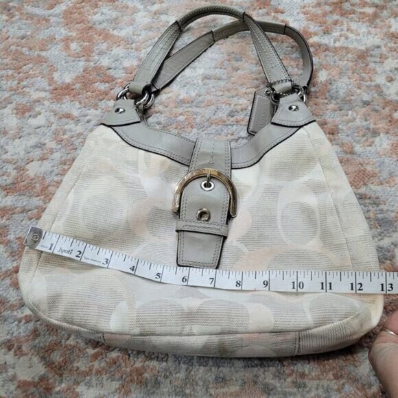 Coach‎ Soho Optic Lynn Multicolor Shoulder Bag Hobo - Picture 10 of 11